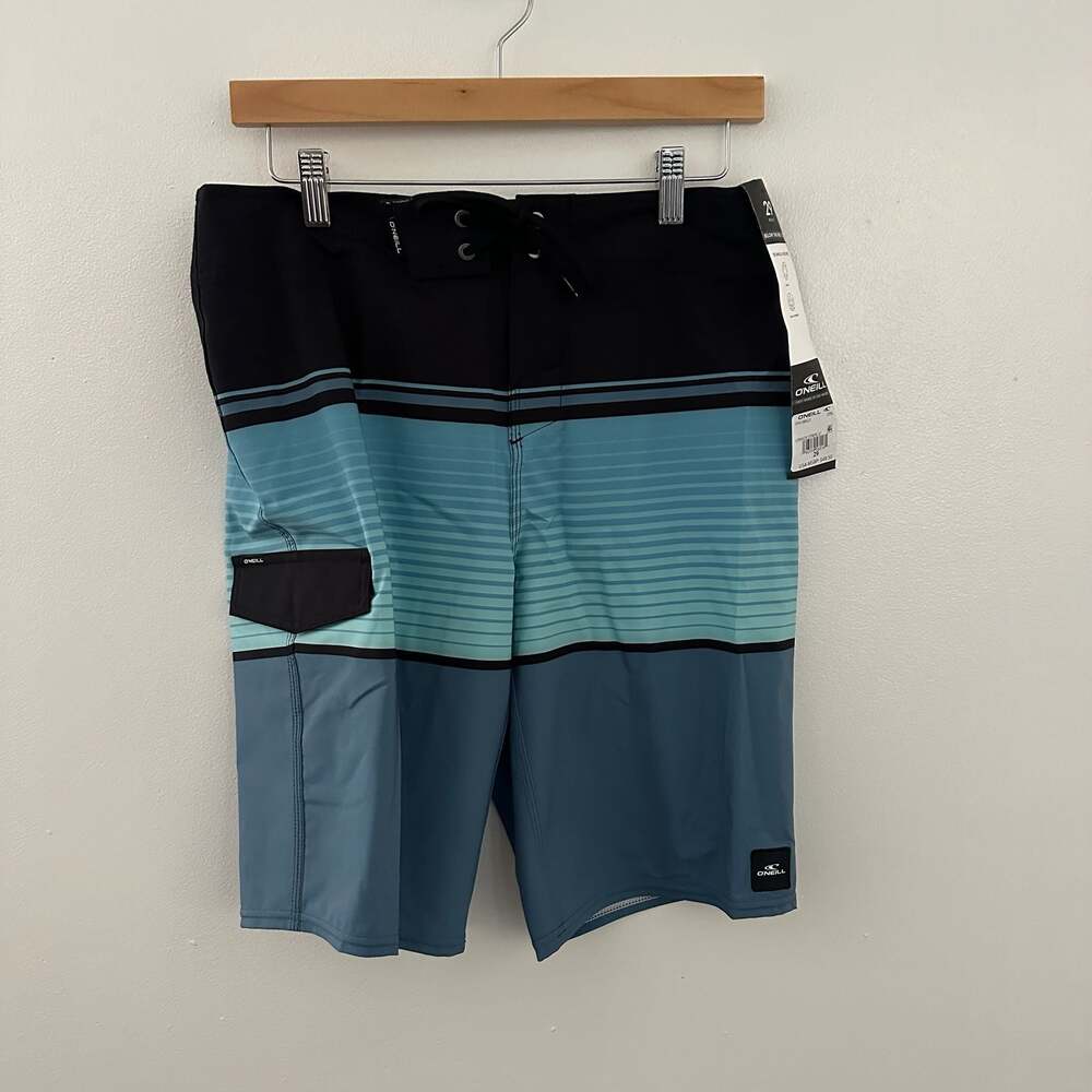 O'Neill Lennox Stripe 21 Boardshorts Size 29
